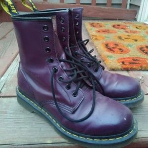 Purple Doc Martens Size 9
